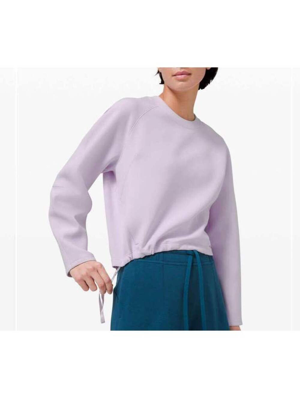 Lululemon AirWrap Crew Sweatshirt, size 10